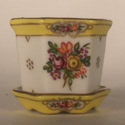 Edwardian Flower Flower Pot Meduim by Christopher Whitford