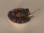 Mixed Berries in Bowl by Yesenia Slater