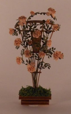 Small Rose Trellis Blush by Artistic Florals