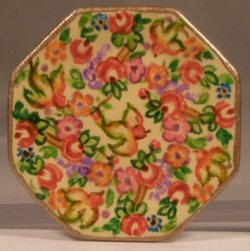 Chintz Bird Plate by Christopher Whitford