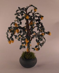 Lemon Tree w/Blossoms by Artistic Florals