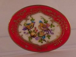 Singing Tree Oval Tray by Christopher Whitford