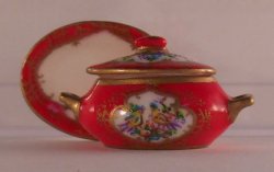 Singing Tree Oval Tureen w/Tray by Christopher Whitford