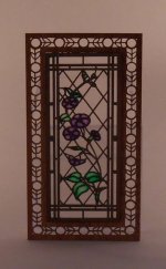 Stain Glass Window #5 by Laser Creations
