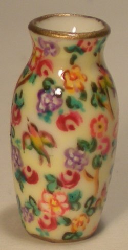 Chintz Bird Vase by Christopher Whitford