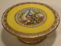French Peacock Net Cake Stand by Christopher Whitford