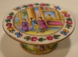 Famille Rose Cake Stand by Christopher Whitford