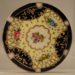 Victorian Net Round Platter by Christopher Whitford