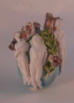 Vase "Three Gracesl" #17 by Marie-Paule Hostyn