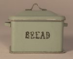 Enamel Bread Box Small Light Grey by TYA