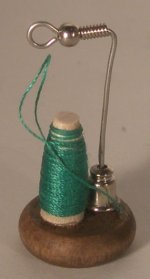 Cone Thread Holder Green by Bette Chudy