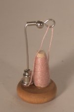 Cone Thread Holder Mauve by Bette Chudy