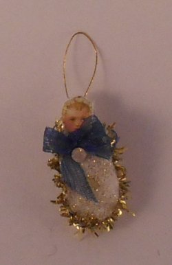 Baby Ornament Dark Blue by Christmas in Salzburg