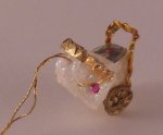 Baby Carriage Ornament by Christmas in Salzburg