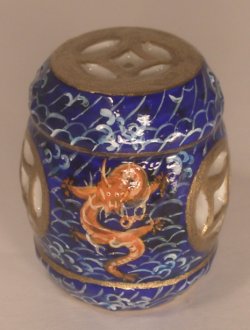 Dragon Garden Seat by Christopher Whitford