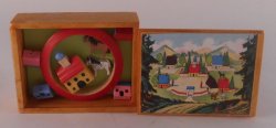 Village in Wood Box #3 by Erzgebirgische Miniaturen