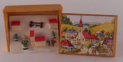 Village in Wood Box #4 by Erzgebirgische Miniaturen