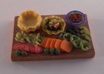 Taco Salad Prep Board by Carolyn McVicker
