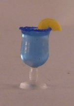 Blue Moon Cocktail by Carolyn McVicker