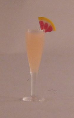 Pink Grapefruit Apritzer by Carolyn McVicker