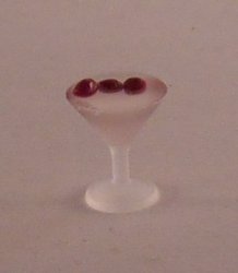 White Cosmo w/Cranberry by Carolyn McVicker
