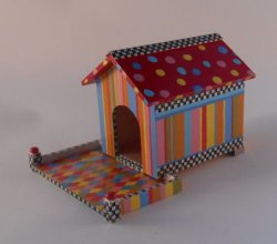 Fantasy Cottage Collection Dog House Spot by Renee Isabelle