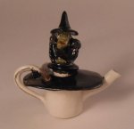 Wizard of Oz Wicked Witch Teapot by Sally Meekins