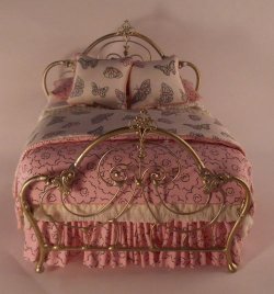 Butterfly Kiss Bed by Lorraine Sculderi