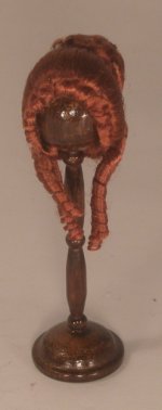 18th Century Wig on Stand #3 by Heritage Home