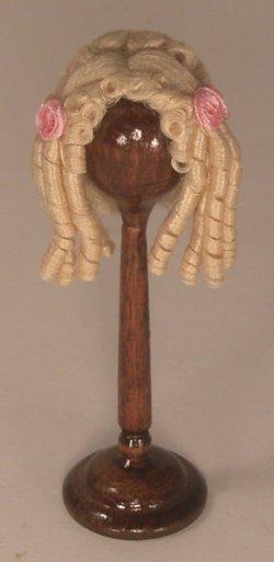 18th Century Wig on Stand #9 by Heritage Home