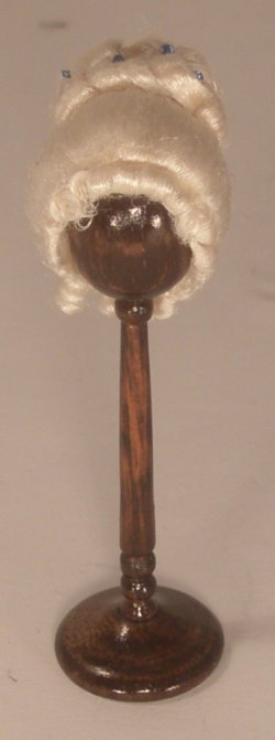 18th Century Wig on Stand #15 by Heritage Home