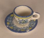 French Country Cup & Saucer by Christopher Whitford