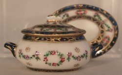 Josephine Oval Tureen & Platter by Christopher Whitford