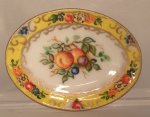 Spanish Fruit Oval Platter by Christopher Whitford
