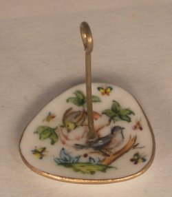Herend Rothchild Bird Tidbit by Christopher Whitford