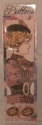Buttons on Card #252 by ilisha Helfman