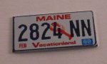 License Plate Maine
