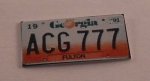 License Plate Georgia