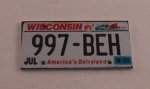 License Plate Wisconsin