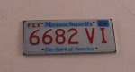 License Plate Massachusetts