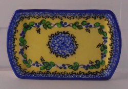 Polish Pattern Kasia Rectangle Tray by Christopher Whitford