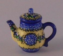Polish Pattern Kasia Coffee Pot by Christopher Whitford