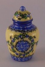Polish Pattern Kasia Temple Jar by Christopher Whitford