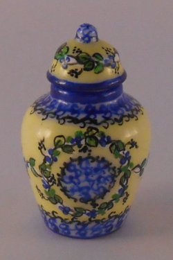 Polish Pattern Kasia Temple Jar by Christopher Whitford