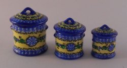 Polish Pattern Kasia Canister Set by Christopher Whitford