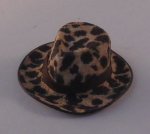 Leopard Print Hat by Francesca Vernucio