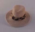 Safari Hat Leopard Print Band by Francesca Vernucio