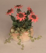 Red Sunflower Arrangement by Artistic Florals