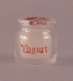 Yogart in Glass Jarr Red by Takao Kojima