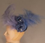 Ladies Fasination Evening Hat #2 by The Mad Hatter